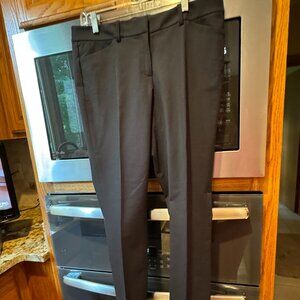 Layfayette 148 Black Long Casual Pants Machine Washable 6